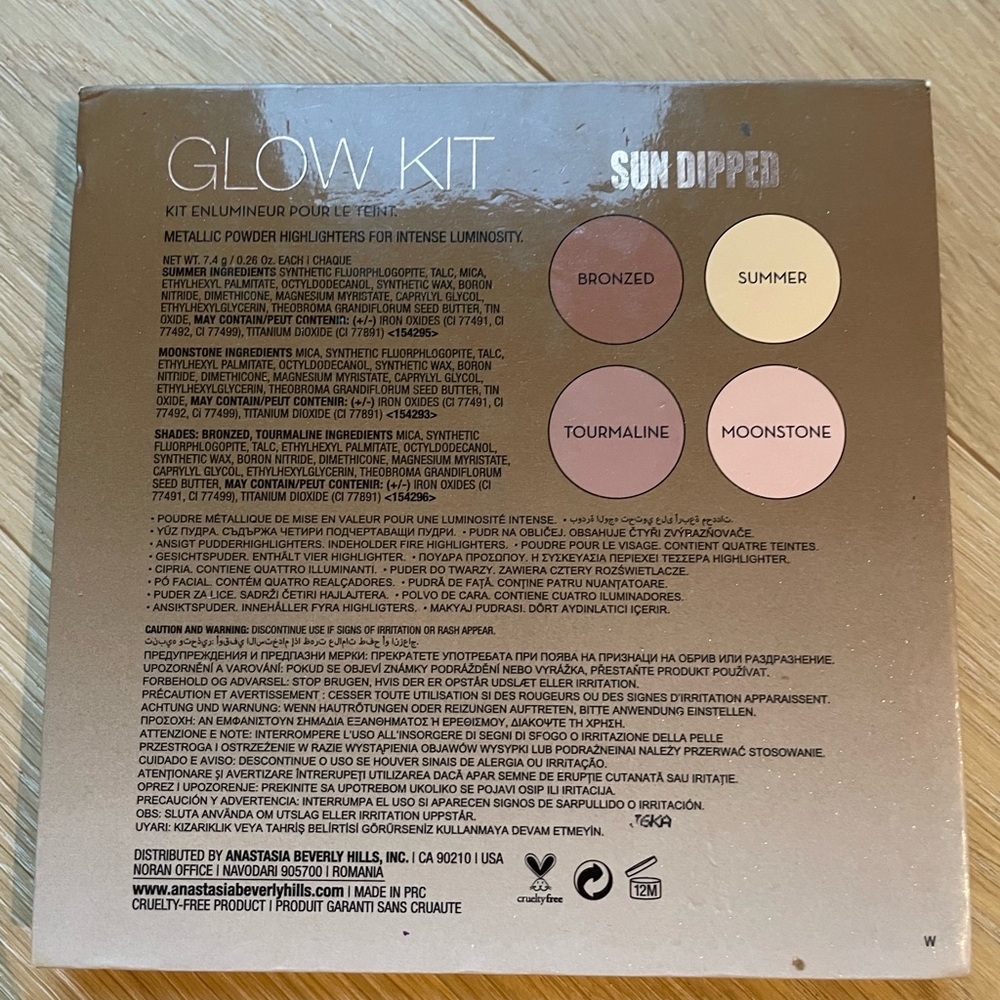 ANASTASIA BEVERLY HILLS SUN DIPPED GLOW KIT - Picture 5 of 11